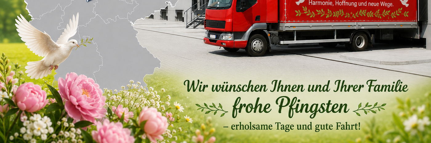 Frohe Pfingsten aus der Logistik!